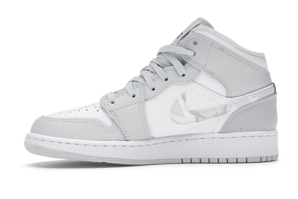 Jordan 1 Mid Grey Camo (GS)
