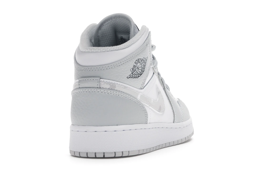 Jordan 1 Mid Grey Camo (GS)