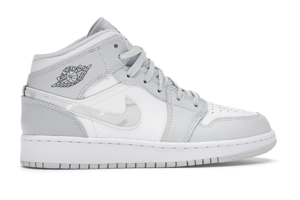 Jordan 1 Mid Grey Camo (GS)