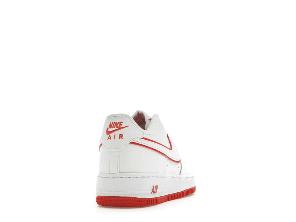 Nike Air Force 1 Low White Picante Red (GS)