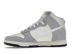 Nike Dunk High Retro Sail Pure Platinum Black White