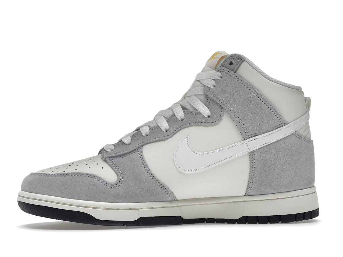 Nike Dunk High Retro Sail Pure Platinum Black White