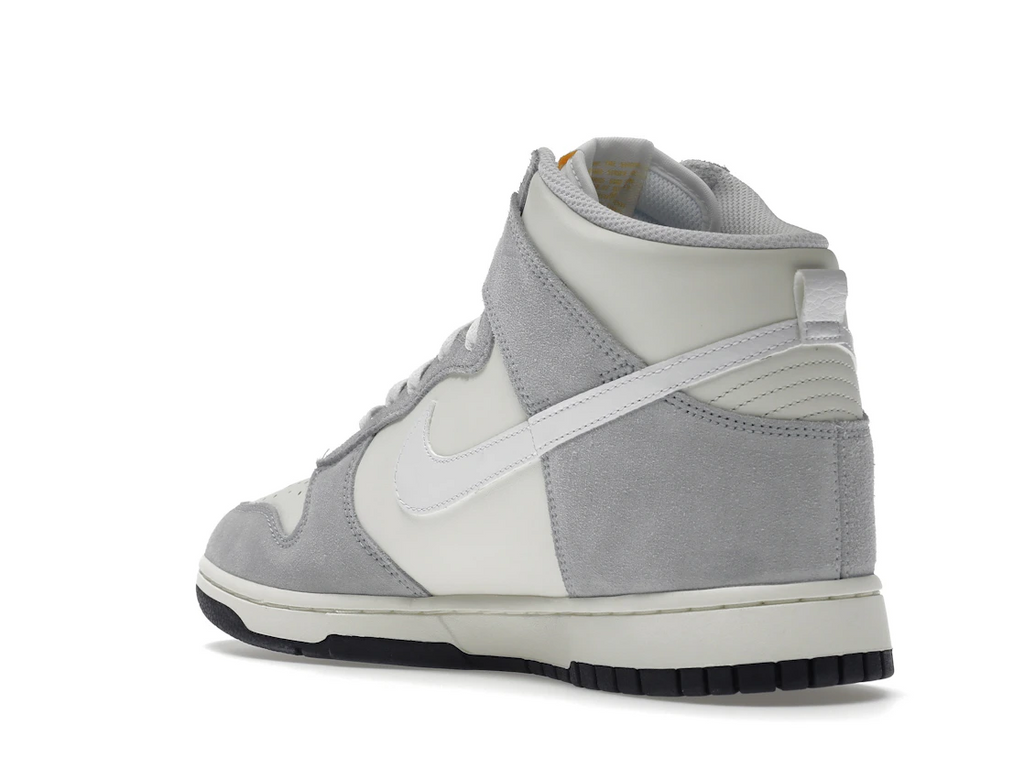 Nike Dunk High Retro Sail Pure Platinum Black White