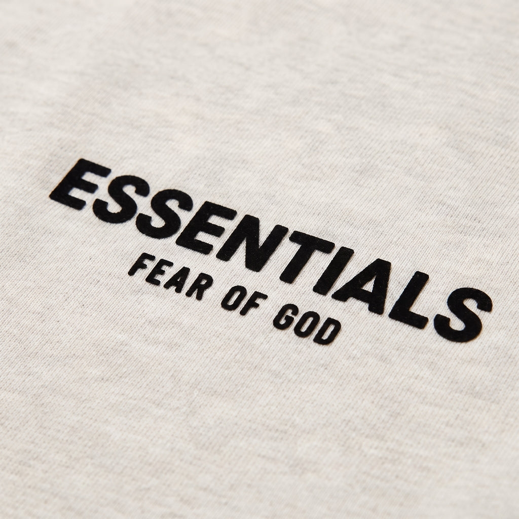 Fear of God Essentials S22 Hoodie Light Oatmeal 192SU224417F ADONIO