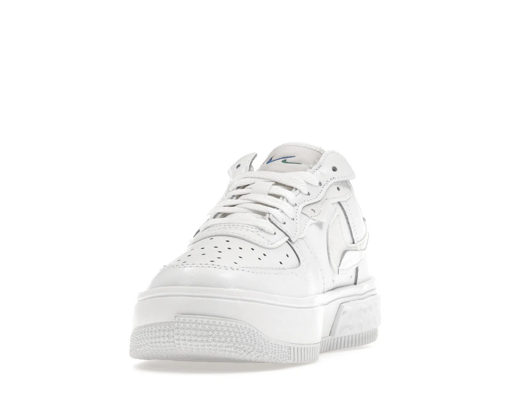 Nike Air Force 1 Low Fontanka Triple White Multi Color Swoosh (W)
