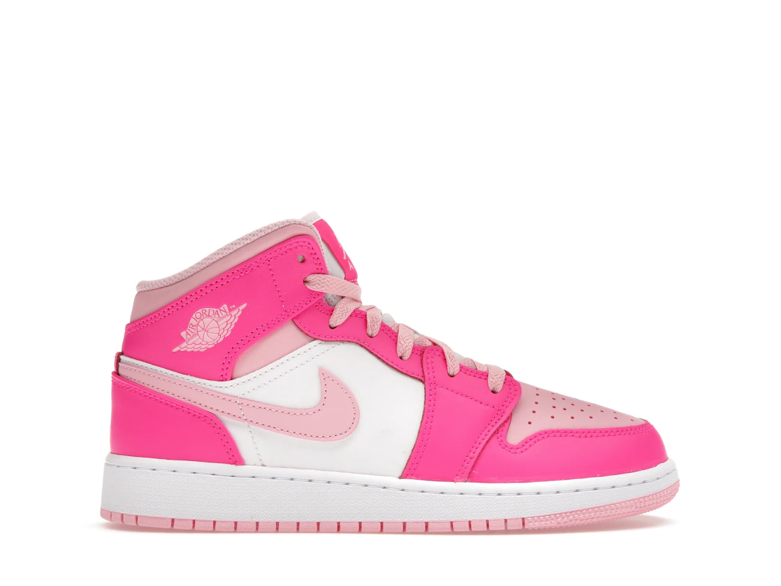 Air Jordan 1 Mid Fierce Pink (GS)