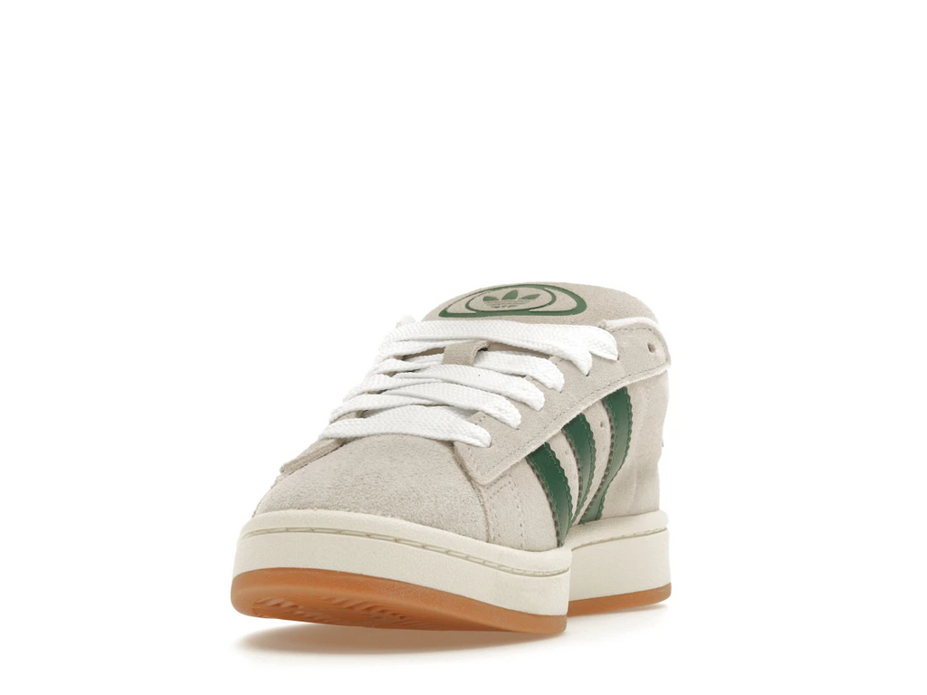 Adidas Campus 00s Crystal White Dark Green