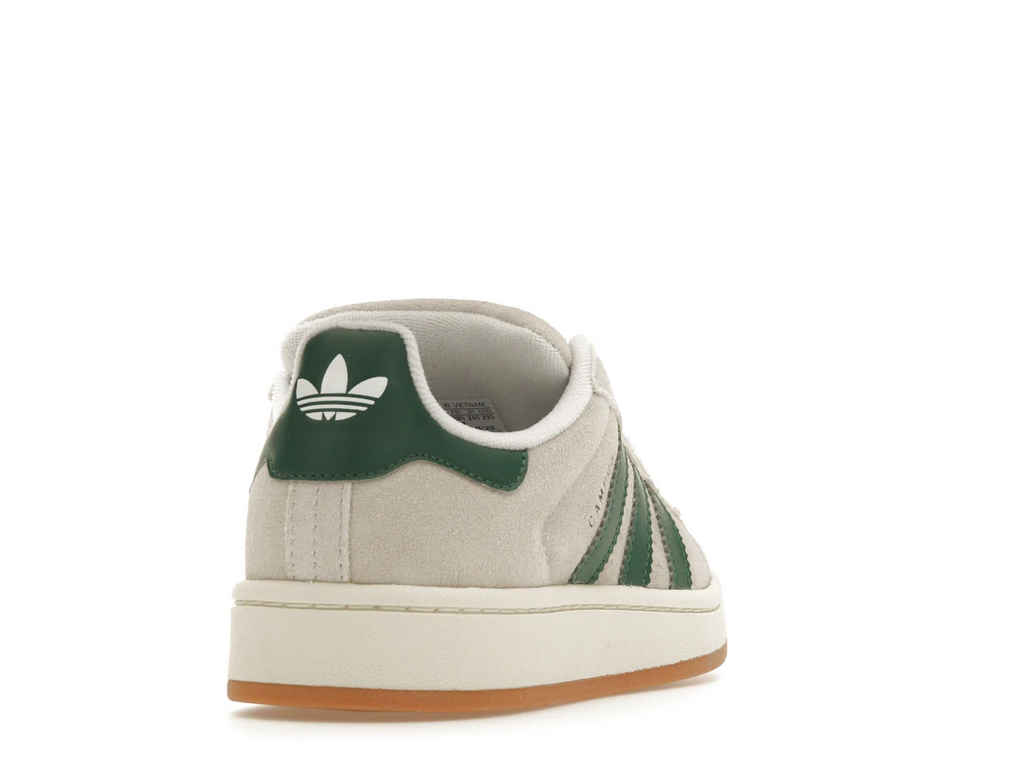 Adidas Campus 00s Crystal White Dark Green