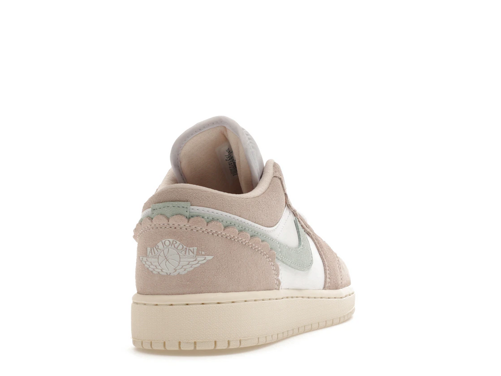 Air Jordan 1 Low White Pink Soft Blue GS
