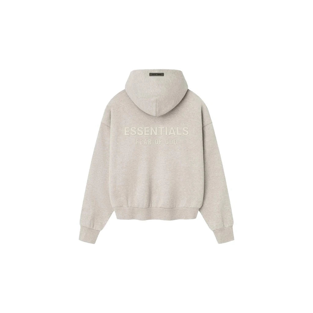 Fear of God Essentials S25 Hoodie Heather Stone ADONIO