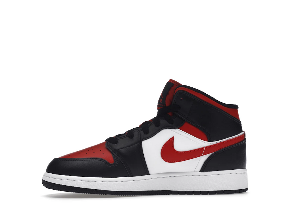 Air Jordan 1 Mid Fire Red (GS)