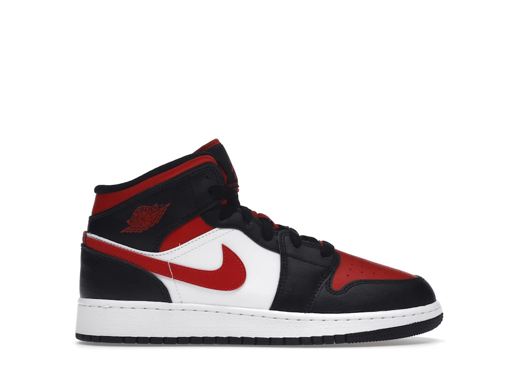 Air Jordan 1 Mid Fire Red (GS)