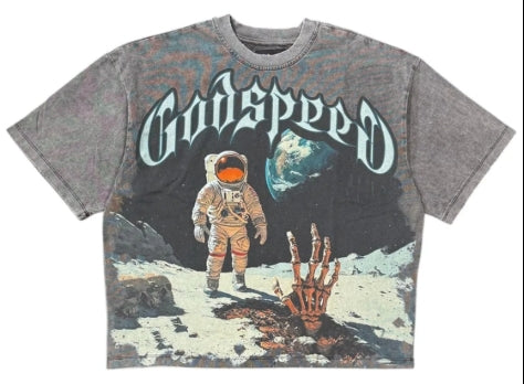 Godspeed First Contact Tee Grey