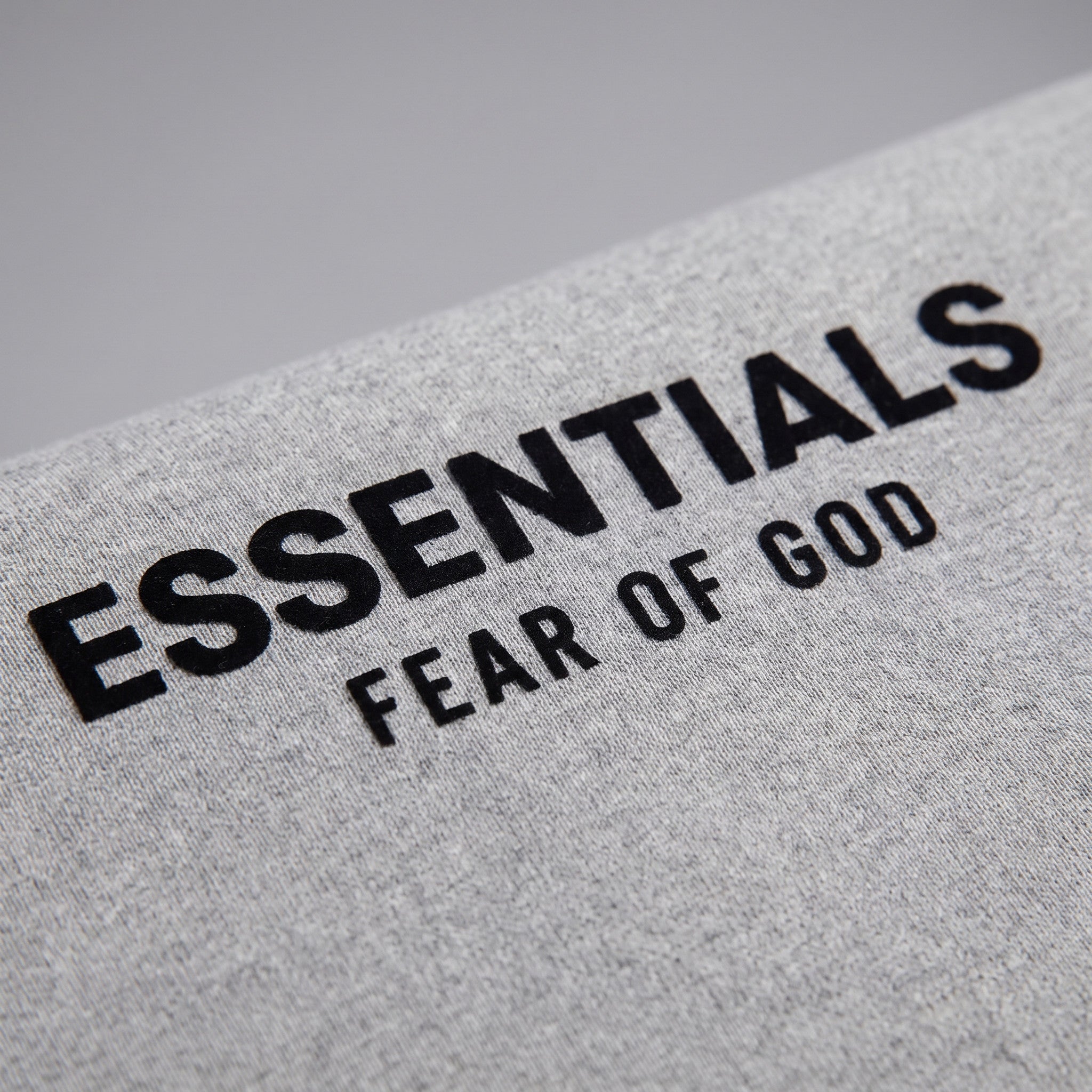 Fear of God Essentials S24 Fleece Hoodie Light Heather Grey 192HO246258F ADONIO
