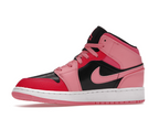 Air Jordan 1 Mid Coral Chalk (GS)