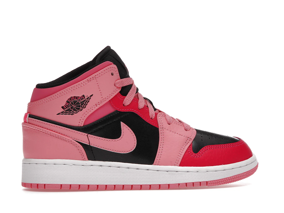 Air Jordan 1 Mid Coral Chalk (GS)