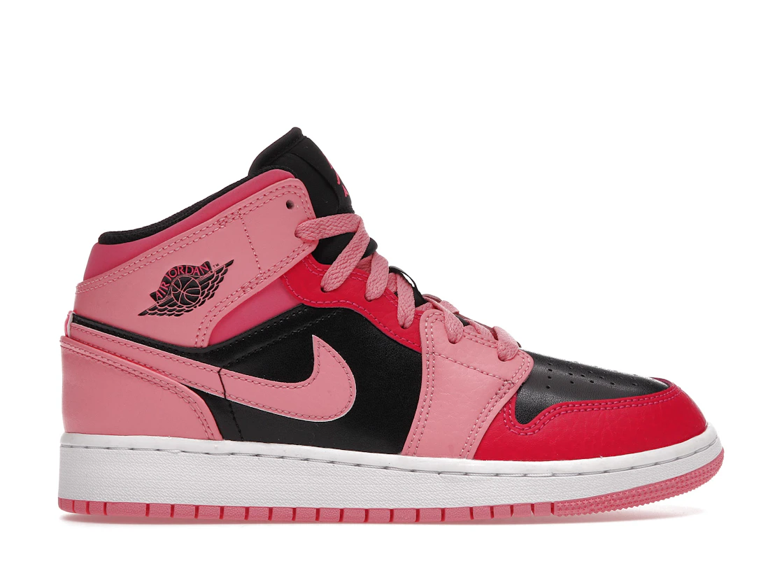 Air Jordan 1 Mid Coral Chalk (GS)