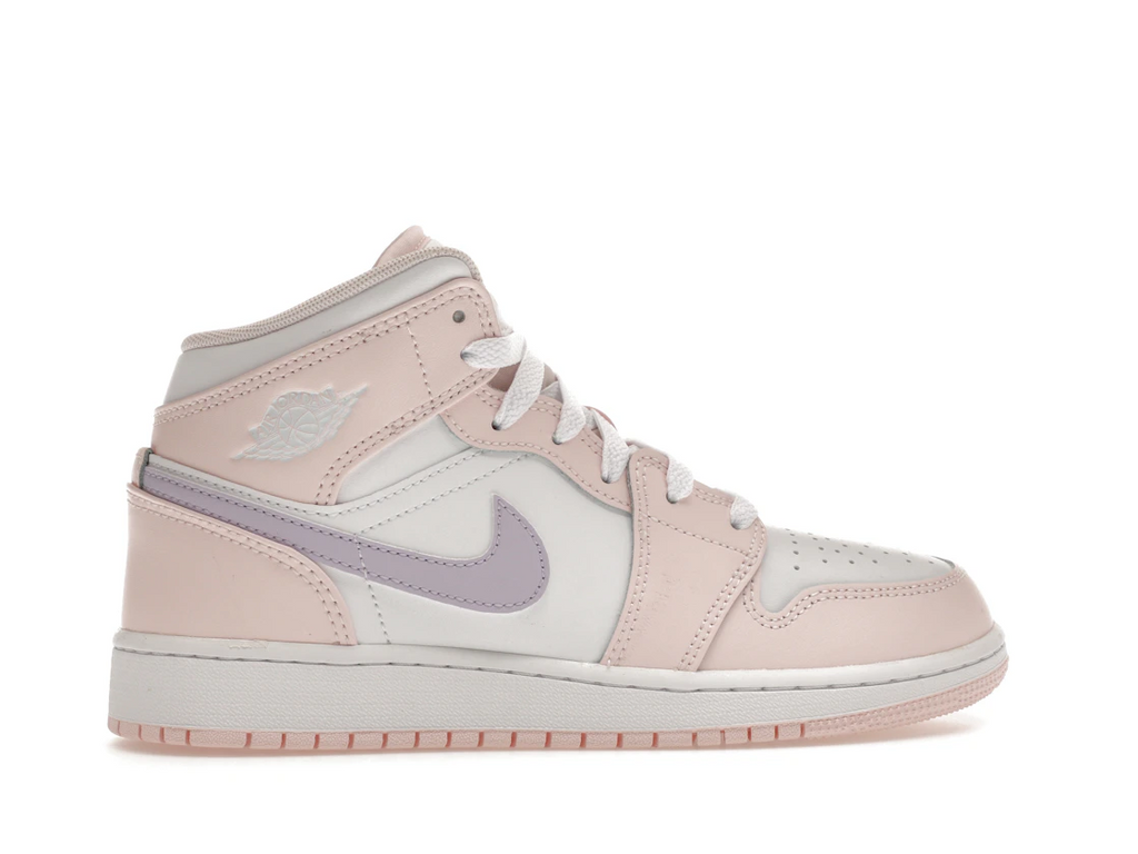 Air Jordan 1 Mid Pink Wash (GS)