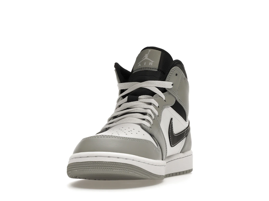 Air Jordan 1 Mid Light Smoke Gray Anthracite