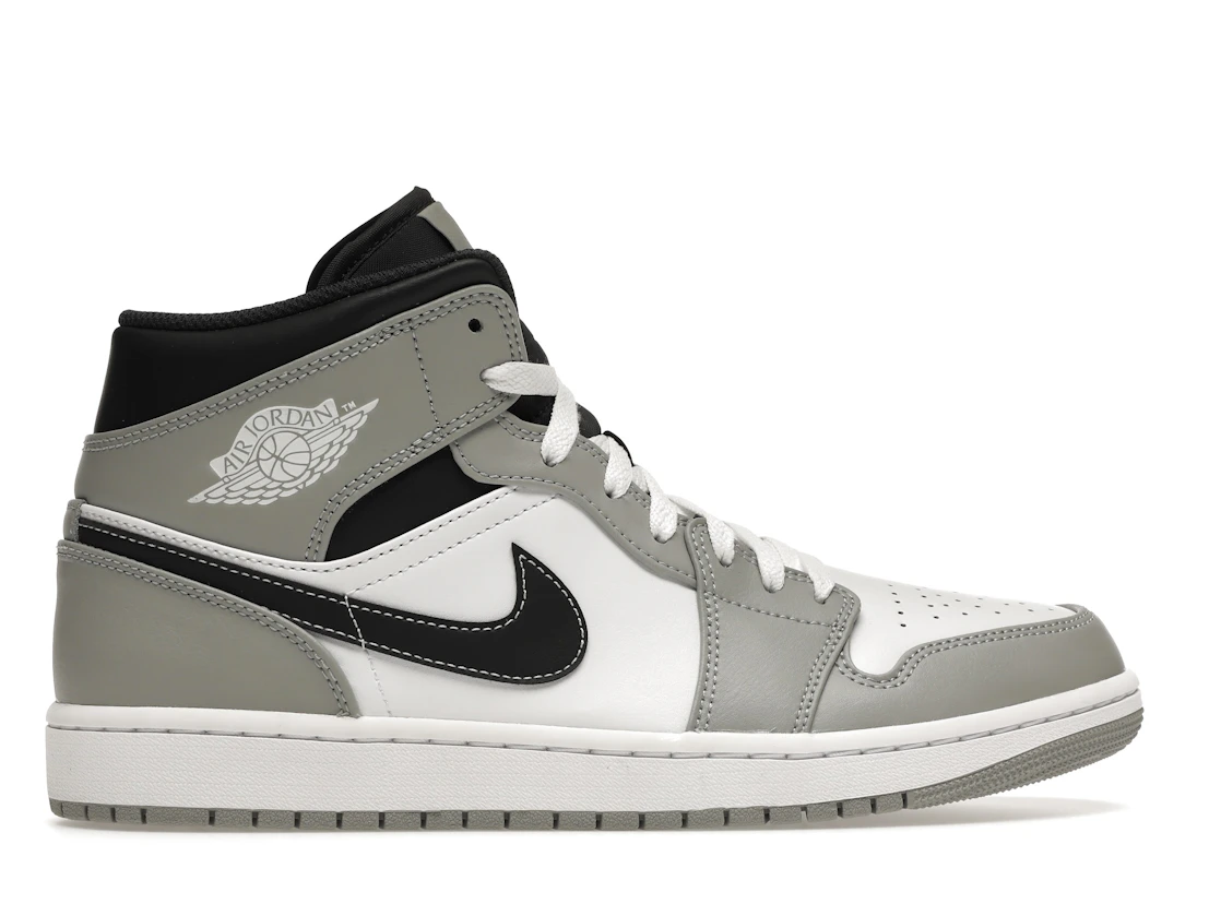 Air Jordan 1 Mid Light Smoke Gray Anthracite