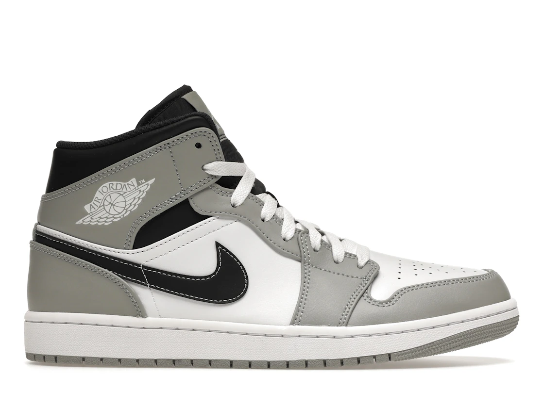 Air Jordan 1 Mid Light Smoke Gray Anthracite