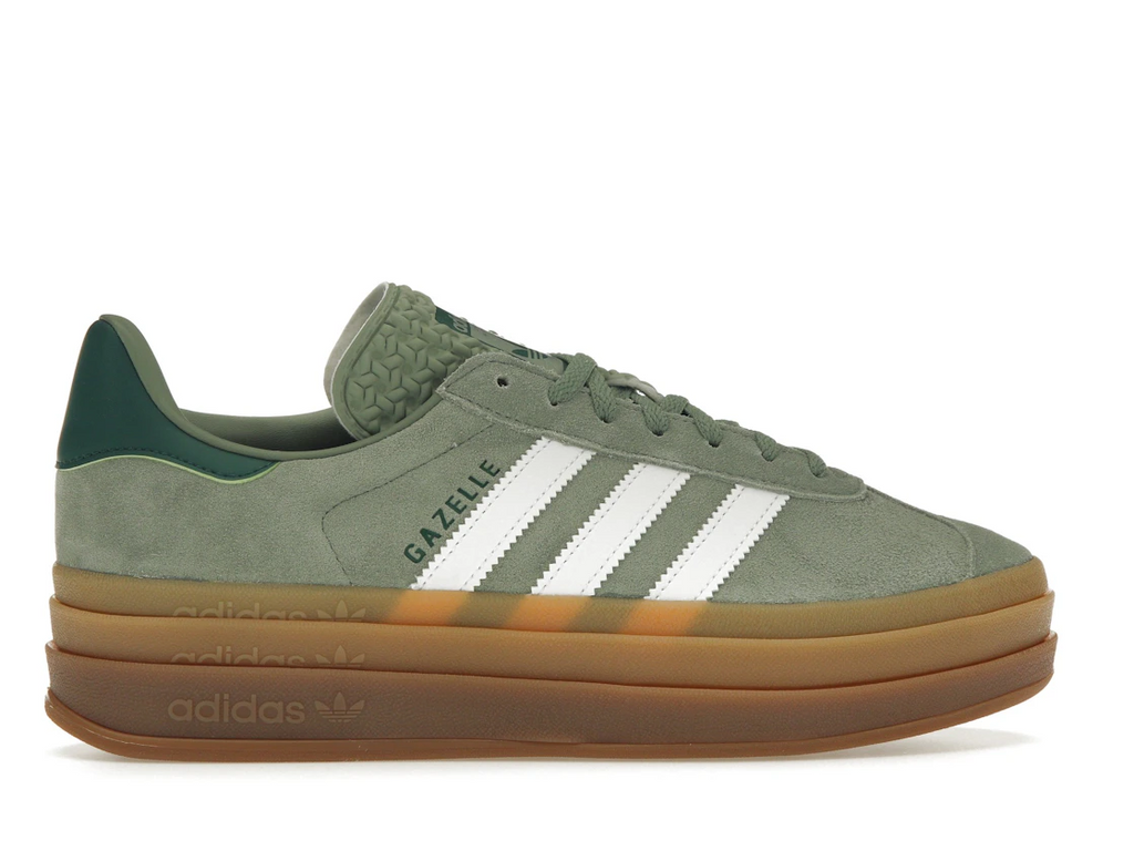 Adidas Gazelle Bold Silver Green (W)