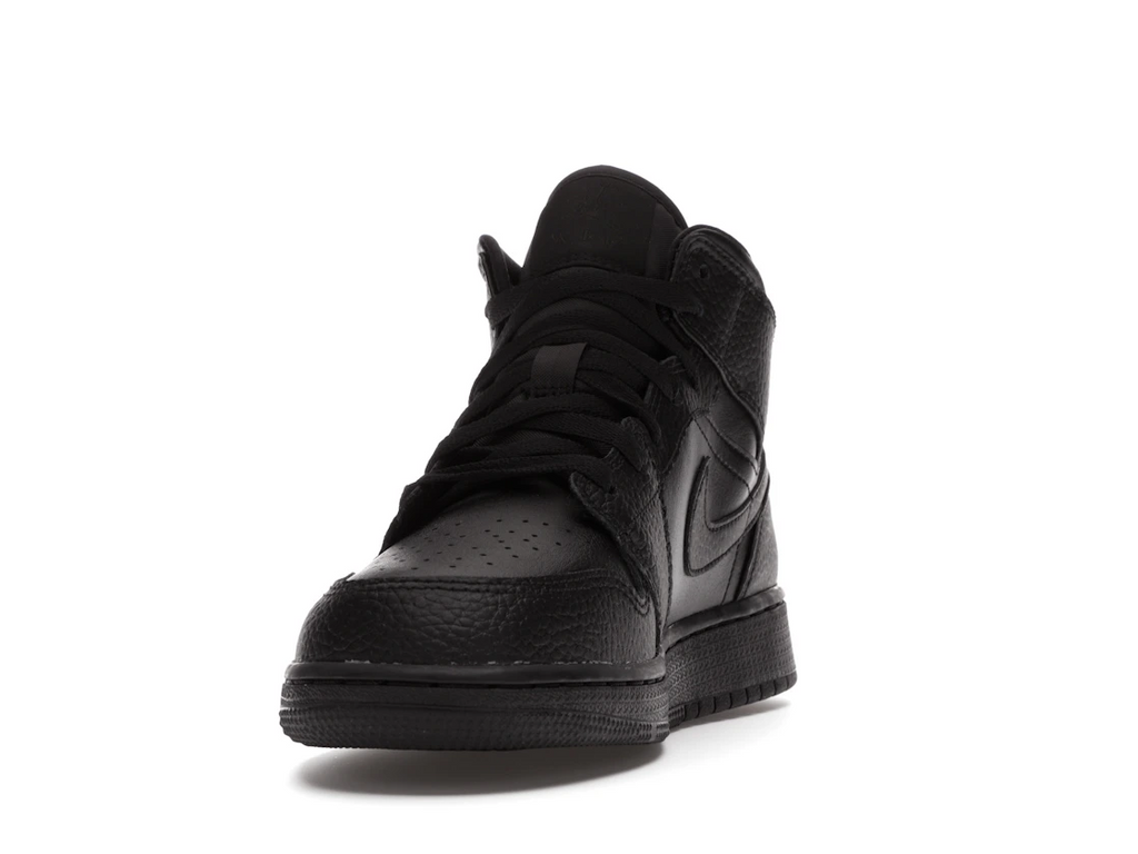 Air Jordan 1 Mid Triple Black (GS)