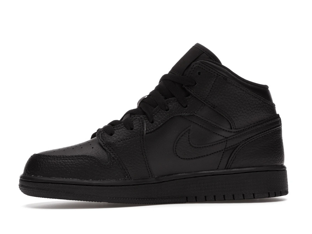 Air Jordan 1 Mid Triple Black (GS)