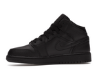 Air Jordan 1 Mid Triple Black (GS)