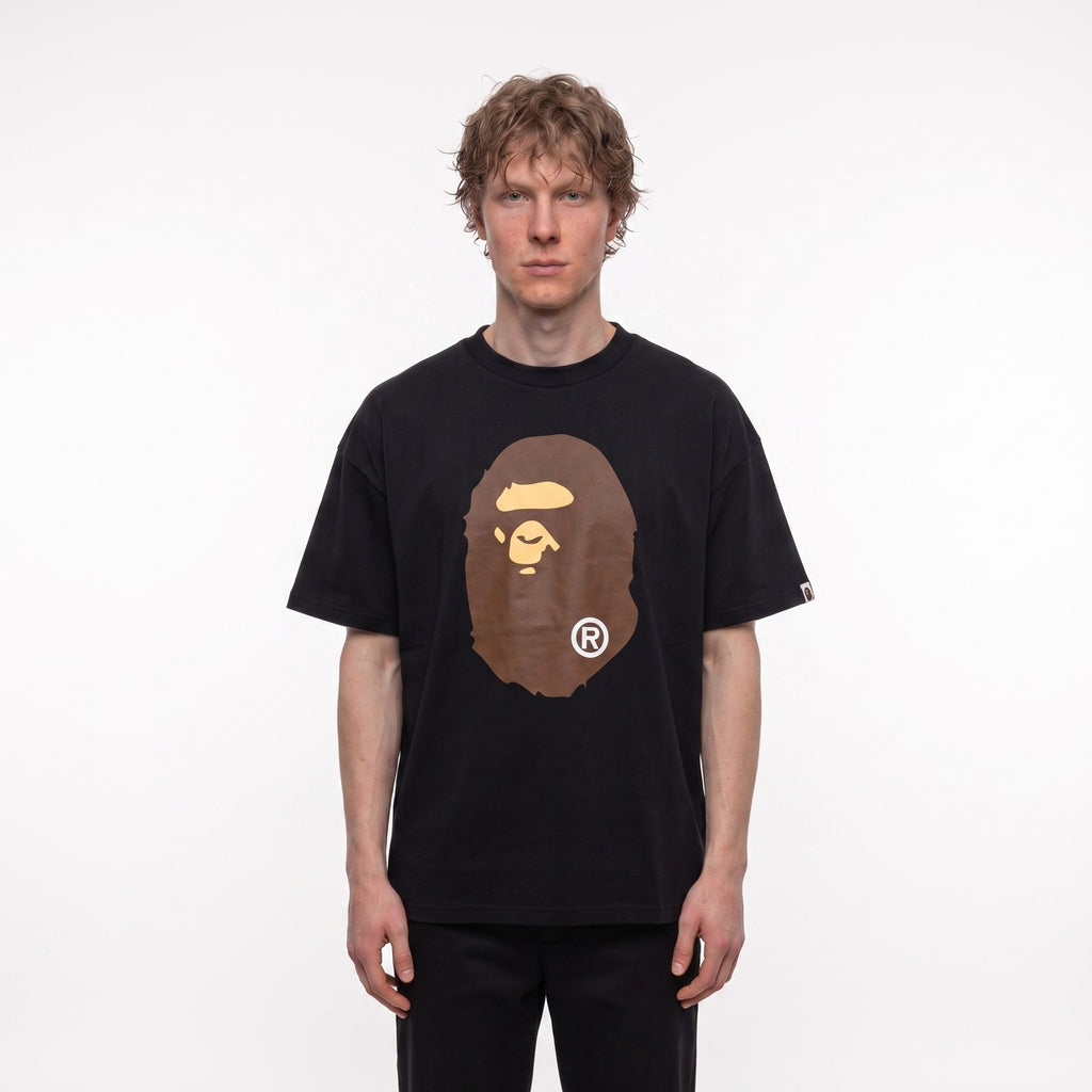 tričko BAPE Big Ape Head T-Shirt Black 1K80-110-002 ADONIO