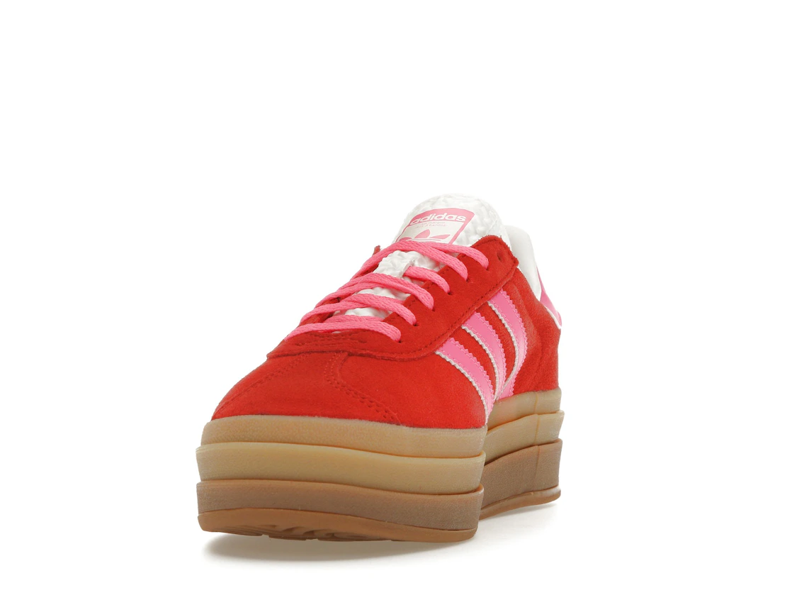 adidas Gazelle Bold Collegiate Red Lucid Pink (W)