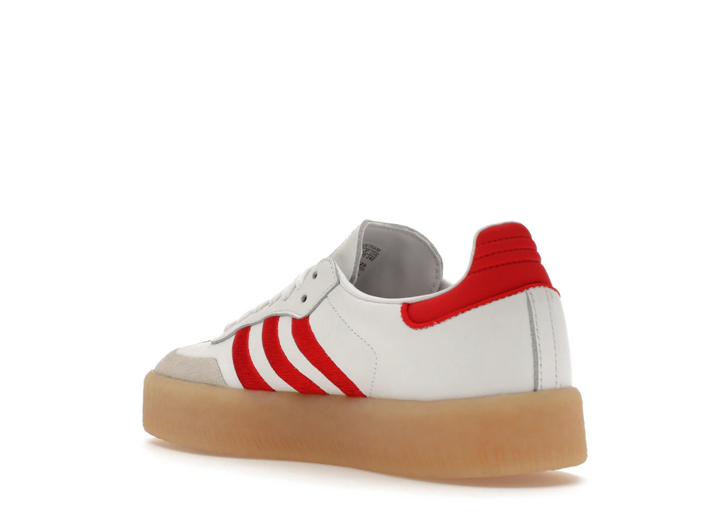 adidas Sambae White Better Scarlet Gum