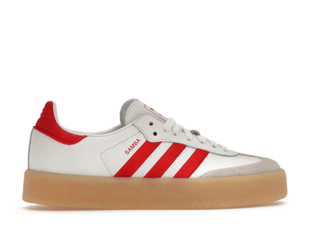 adidas Sambae White Better Scarlet Gum