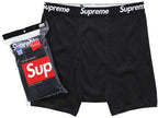 Supreme Hanes Boxer Briefs Black ADONIO