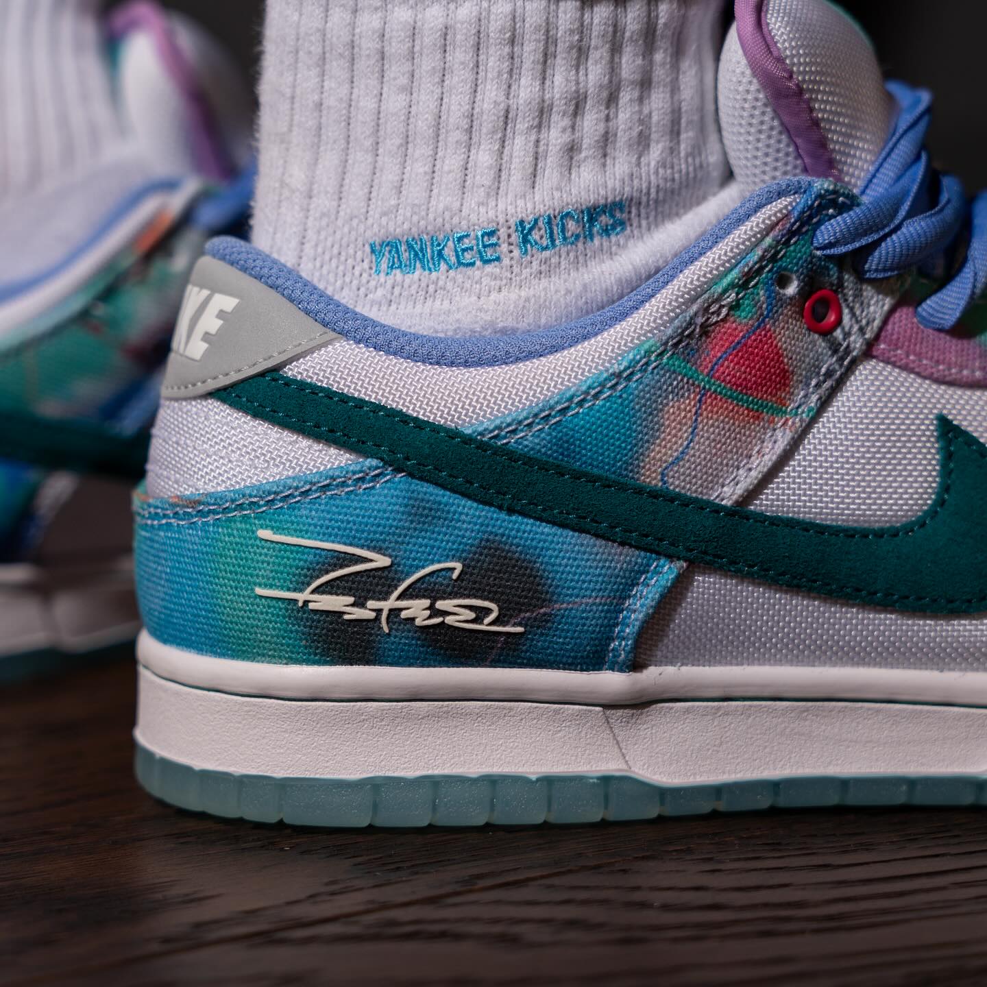 Nike SB Dunk Low Futura Laboratories Bleached Aqua