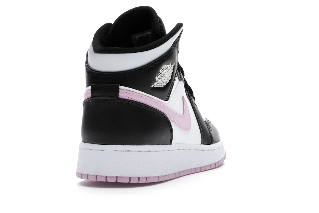 Air Jordan 1 Mid White Light Arctic Pink (GS)