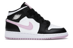 Air Jordan 1 Mid White Light Arctic Pink (GS)
