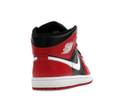 Air Jordan 1 Mid Black Gym Red