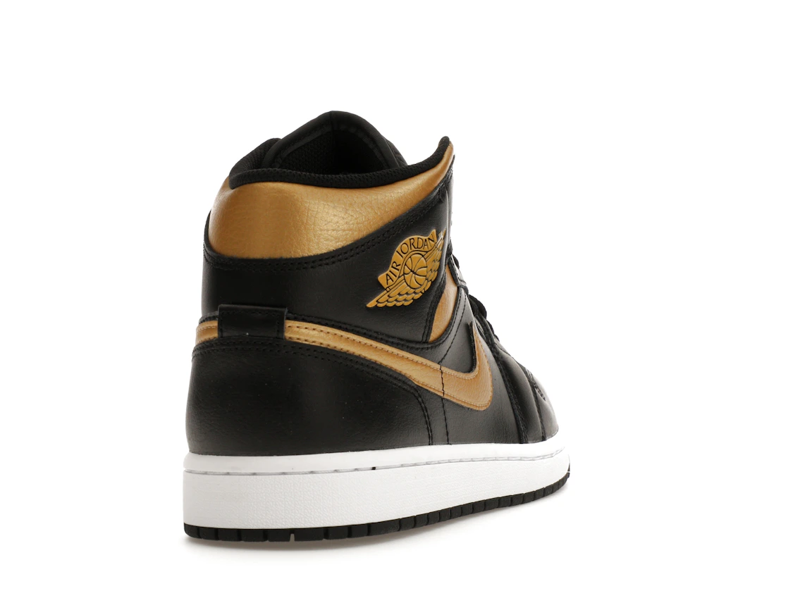 tenisky a boty Jordan 1 Mid Black Metallic Gold DQ8426-071 ADONIO