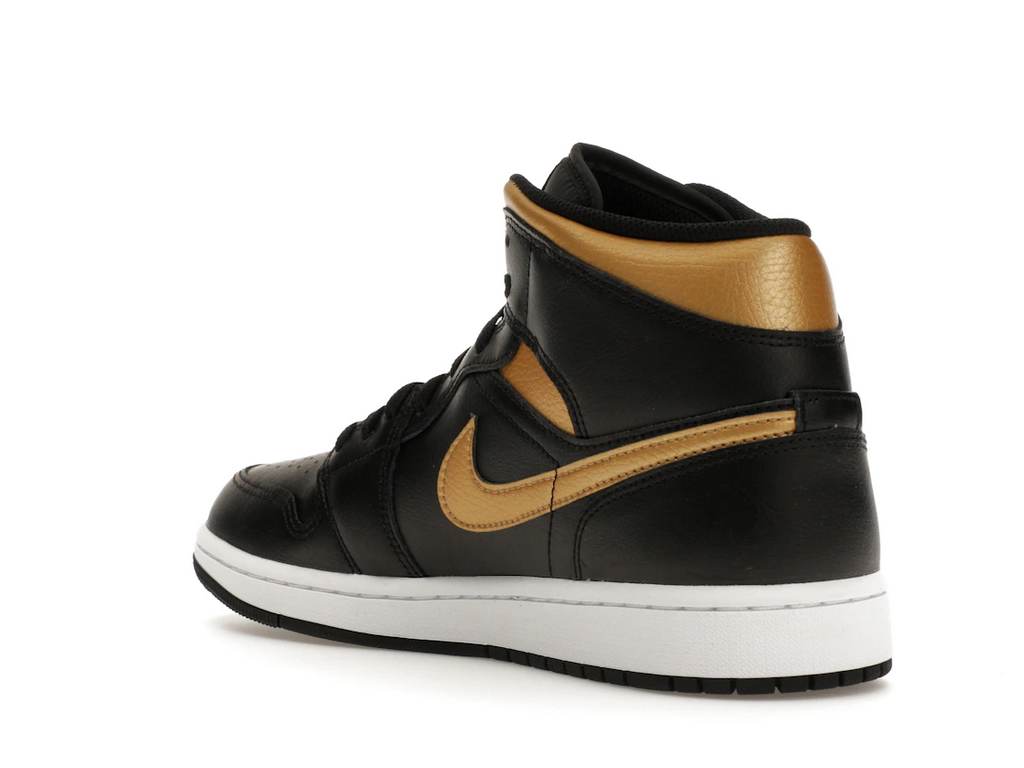 tenisky a boty Jordan 1 Mid Black Metallic Gold DQ8426-071 ADONIO