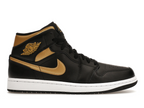 tenisky a boty Jordan 1 Mid Black Metallic Gold DQ8426-071 ADONIO