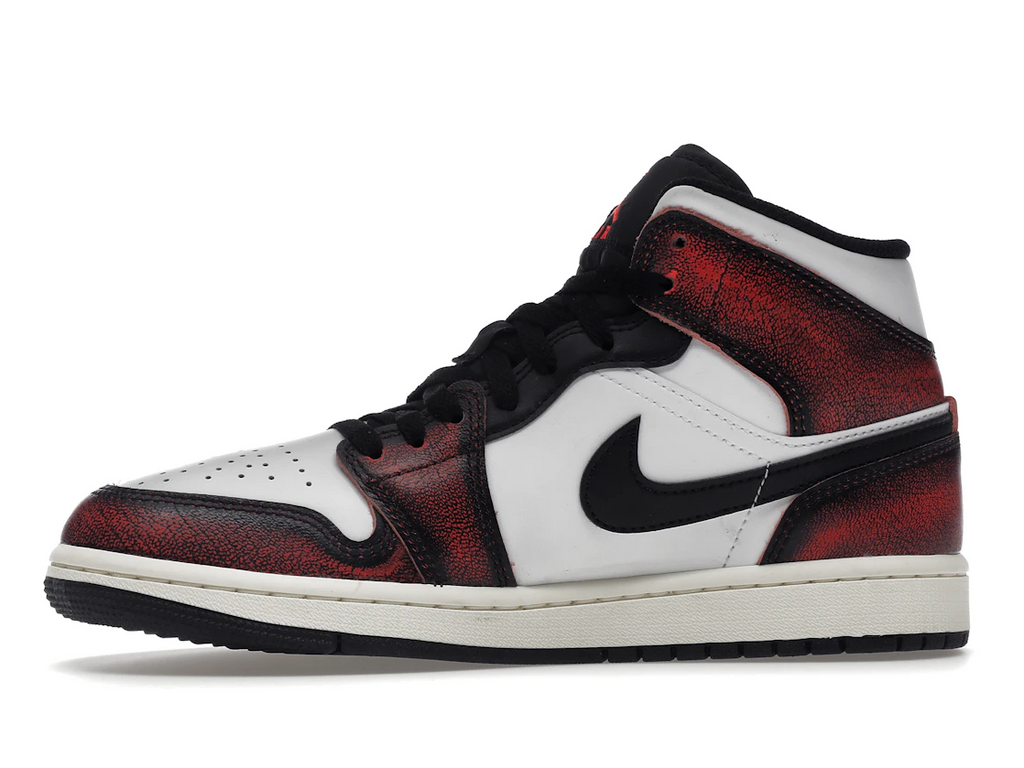 Jordan 1 Mid Wear-Away Chicago