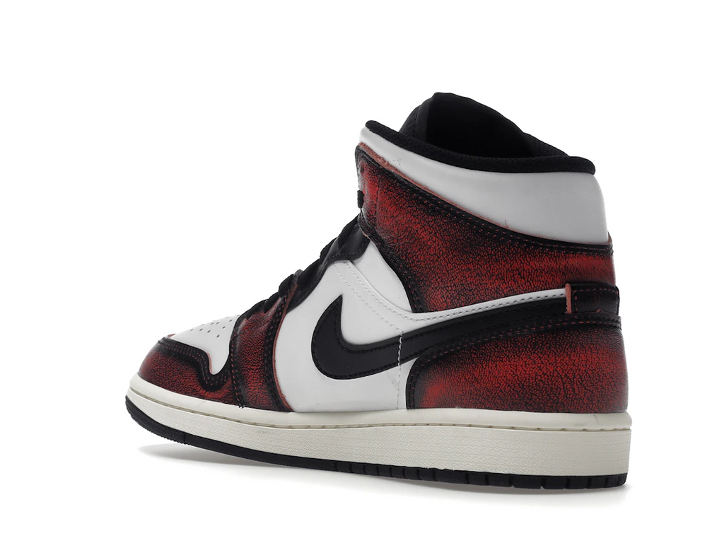 Jordan 1 Mid Wear-Away Chicago