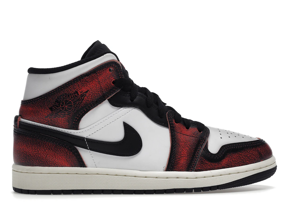 Jordan 1 Mid Wear-Away Chicago