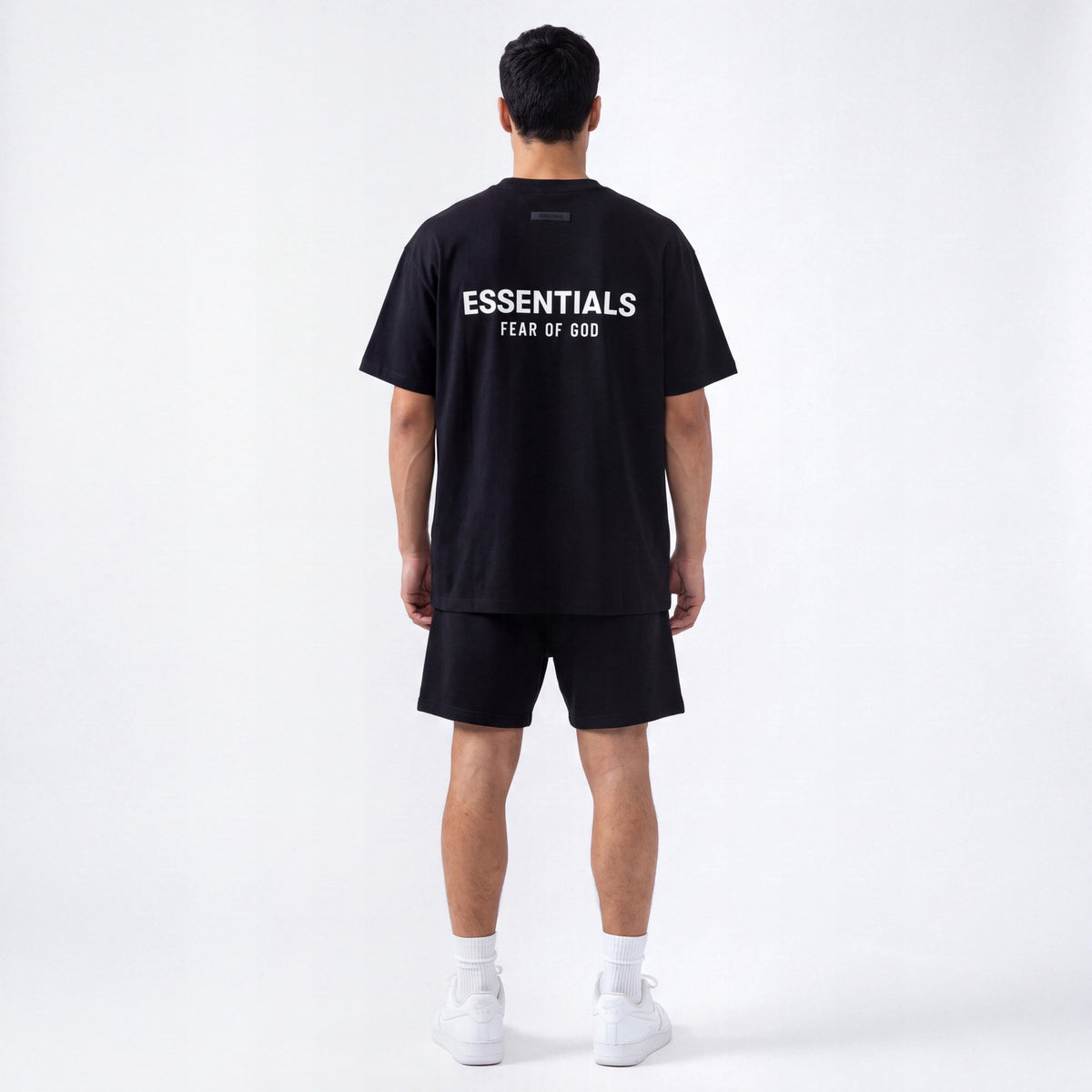 Fear of God Essentials SS25 Jet Black- Letní set ADONIO