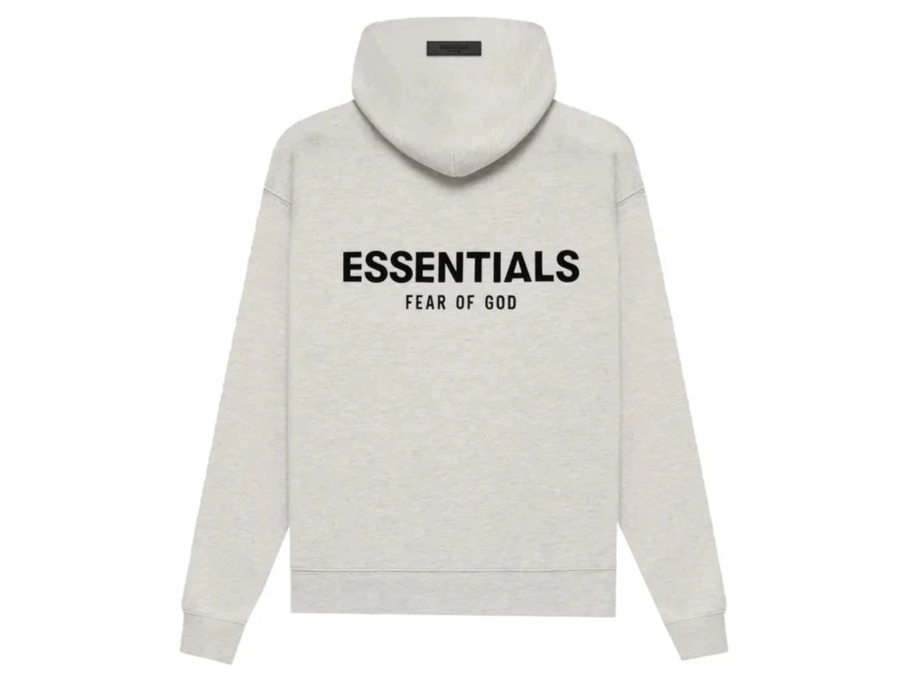 Fear of God Essentials S22 Hoodie Light Oatmeal