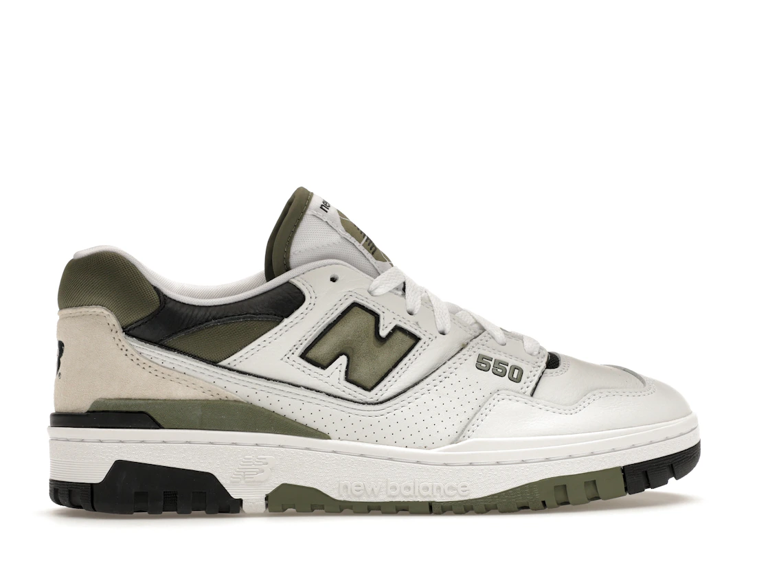 tenisky a boty New Balance 550 White Dark Olivine BB550DOB ADONIO