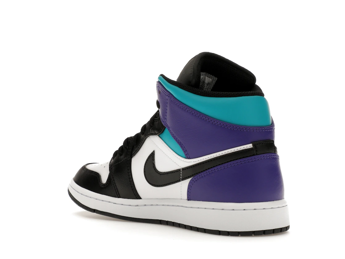 Jordan 1 Mid Court Purple Tropical Twist
