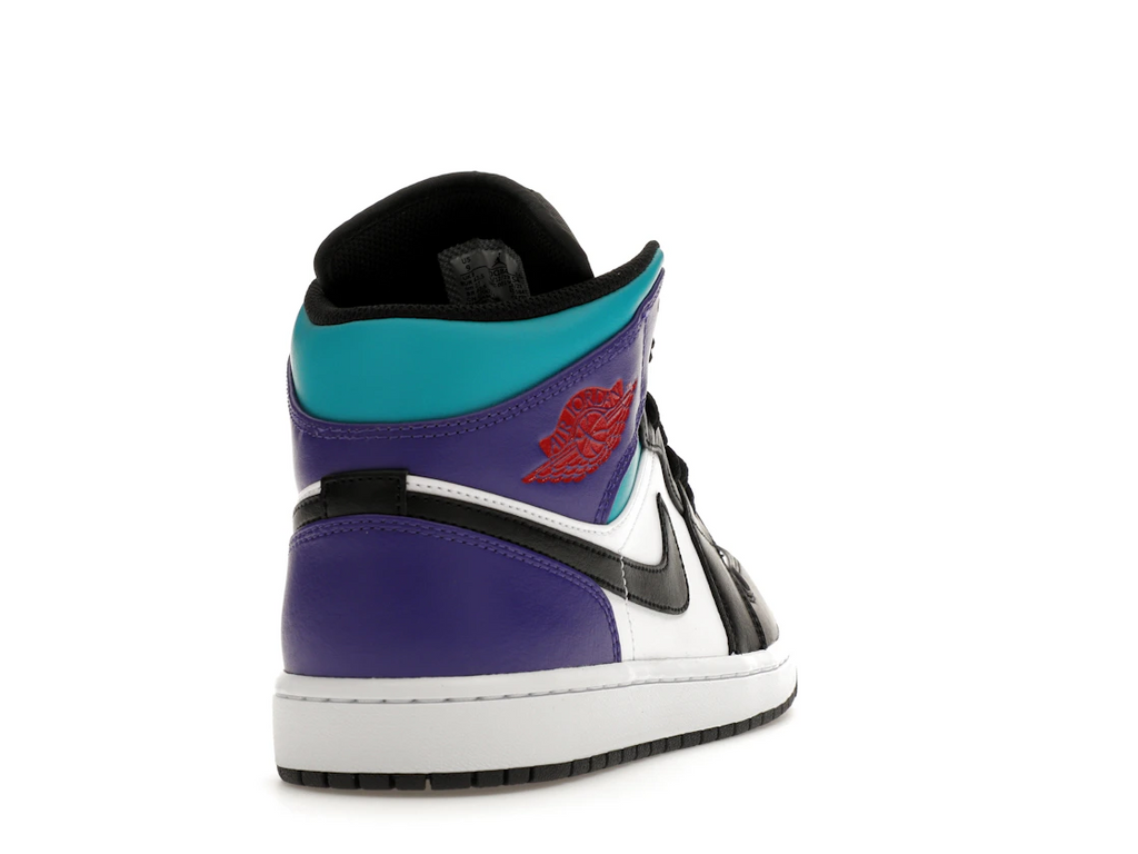 Jordan 1 Mid Court Purple Tropical Twist