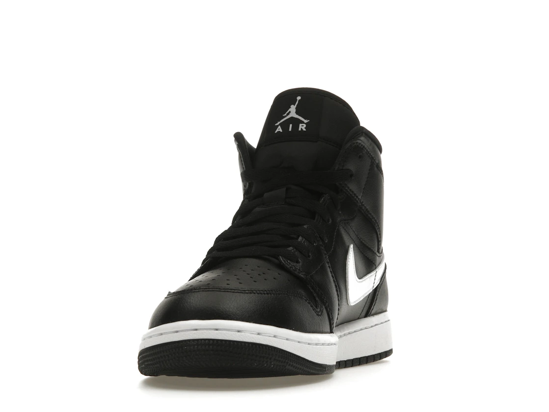 Jordan 1 Mid Black White (W)